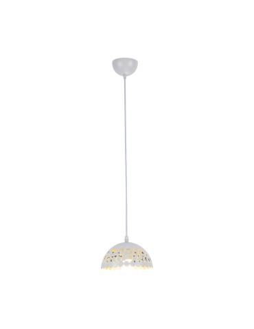 Milagro Lampa wisząca LISA WHITE 1xE27 18cm ML6138