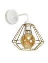 Milagro Kinkiet LUPO WHITE/GOLD 1xE27 MLP6265