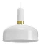 Milagro Lampa wisząca MALMO WHITE/GOLD 1xE27 MLP6197 Milagro Lampa wisząca MALMO WHITE/GOLD 1xE27 MLP6197