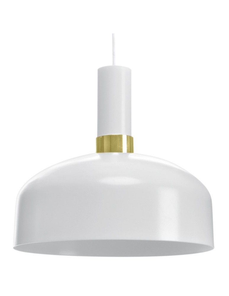Milagro Lampa wisząca MALMO WHITE/GOLD 1xE27 MLP6197 Milagro Lampa wisząca MALMO WHITE/GOLD 1xE27 MLP6197