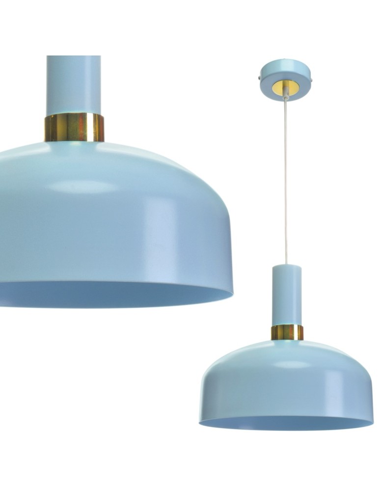 Milagro Lampa wisząca MALMO BLUE 1xE27 MLP6201