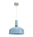 Lampy wiszące niebieskie - Milagro Lampa wisząca MALMO BLUE 1xE27 MLP6201 - product 2