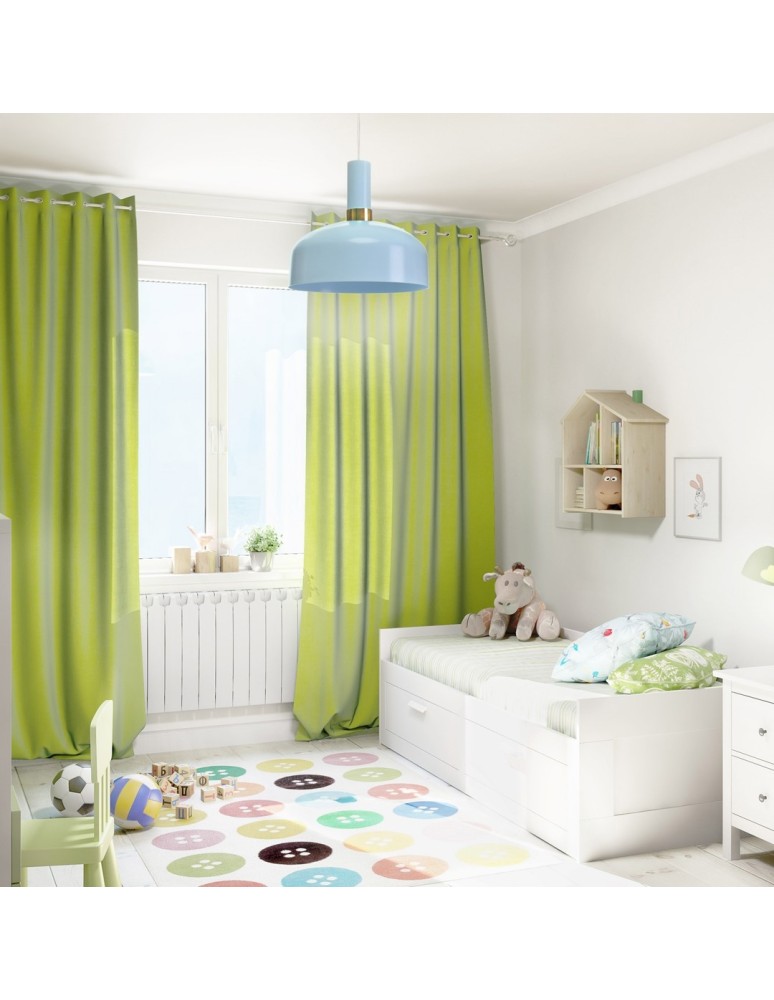 Milagro Lampa wisząca MALMO BLUE 1xE27 MLP6201
