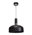 Milagro Lampa wisząca MALMO BLACK/CHROME 1xE27 MLP6203 Milagro Lampa wisząca MALMO BLACK/CHROME 1xE27 MLP6203