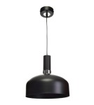 Milagro Lampa wisząca MALMO BLACK/CHROME 1xE27 MLP6203 Milagro Lampa wisząca MALMO BLACK/CHROME 1xE27 MLP6203