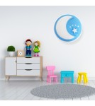 Milagro Plafon NOTE BLUE 40W LED Ø480 mm ML6183 Milagro Plafon NOTE BLUE 40W LED Ø480 mm ML6183