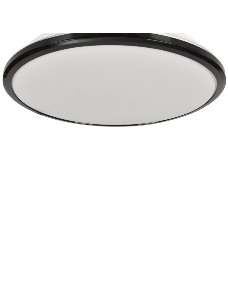 Milagro Plafon TERMA BLACK 18W LED IP44 Ø280 mm ML6402 Milagro Plafon TERMA BLACK 18W LED IP44 Ø280 mm ML6402