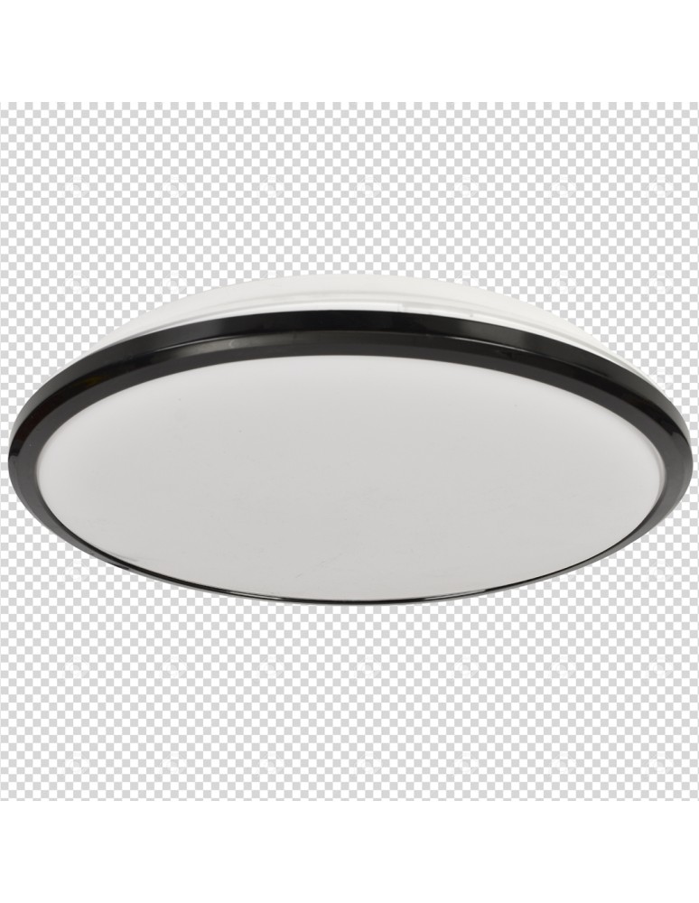 Milagro Plafon TERMA BLACK 18W LED IP44 Ø280 mm ML6402 Milagro Plafon TERMA BLACK 18W LED IP44 Ø280 mm ML6402