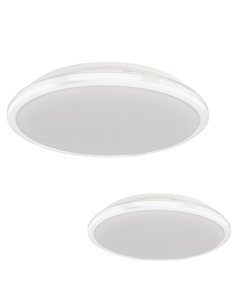 Milagro Plafon TERMA WHITE 28W LED IP44 Ø360 mm ML6403