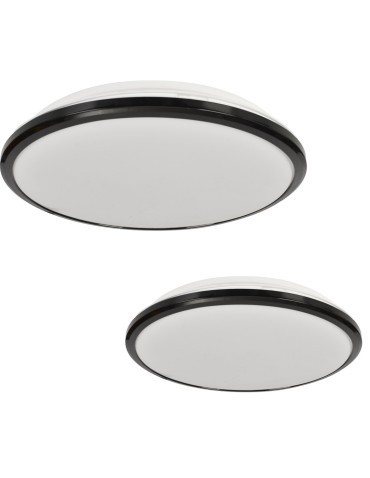 Milagro Plafon TERMA BLACK 28W LED IP44 Ø360 mm ML6404