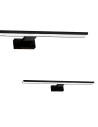 Milagro Kinkiet SHINE BLACK 80cm 15W LED ML6336