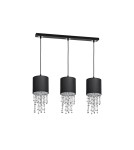 Milagro Lampa wisząca ALMERIA BLACK/CHROME 3xE27 MLP64300 Milagro Lampa wisząca ALMERIA BLACK/CHROME 3xE27 MLP64300