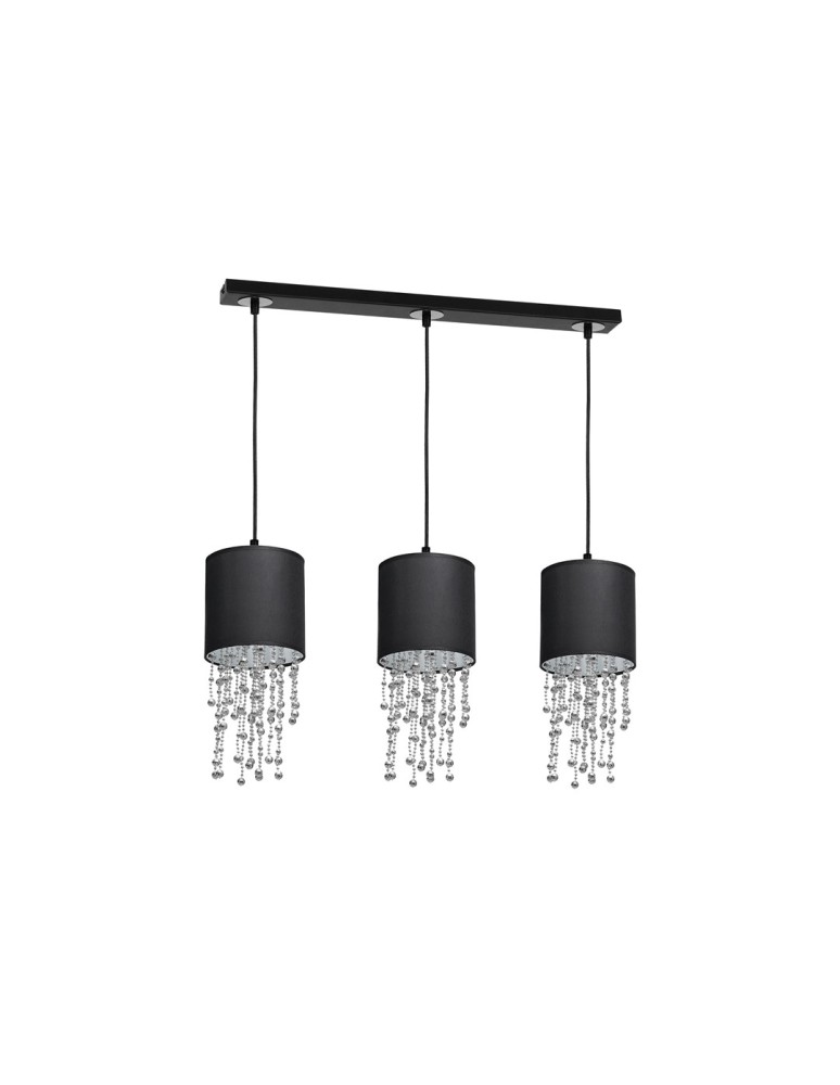 Milagro Lampa wisząca ALMERIA BLACK/CHROME 3xE27 MLP64300 Milagro Lampa wisząca ALMERIA BLACK/CHROME 3xE27 MLP64300
