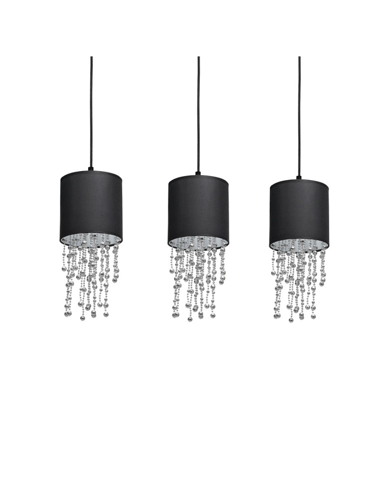 Milagro Lampa wisząca ALMERIA BLACK/CHROME 3xE27 MLP64300 Milagro Lampa wisząca ALMERIA BLACK/CHROME 3xE27 MLP64300
