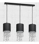 Milagro Lampa wisząca ALMERIA BLACK/CHROME 3xE27 MLP64300 Milagro Lampa wisząca ALMERIA BLACK/CHROME 3xE27 MLP64300
