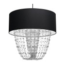 Milagro Lampa wisząca ALMERIA BLACK/CHROME 1xE27 MLP6432 Milagro Lampa wisząca ALMERIA BLACK/CHROME 1xE27 MLP6432