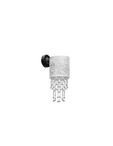 Milagro Kinkiet ALMERIA SILVER/BLACK 1xE27 MLP6433 - produkt 2