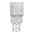 Milagro Lampa wisząca ALMERIA SILVER/BLACK 1xE27 MLP6434 Milagro Lampa wisząca ALMERIA SILVER/BLACK 1xE27 MLP6434