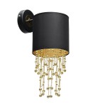 Milagro Kinkiet ALMERIA BLACK/GOLD 1xE27 MLP6438 Milagro Kinkiet ALMERIA BLACK/GOLD 1xE27 MLP6438