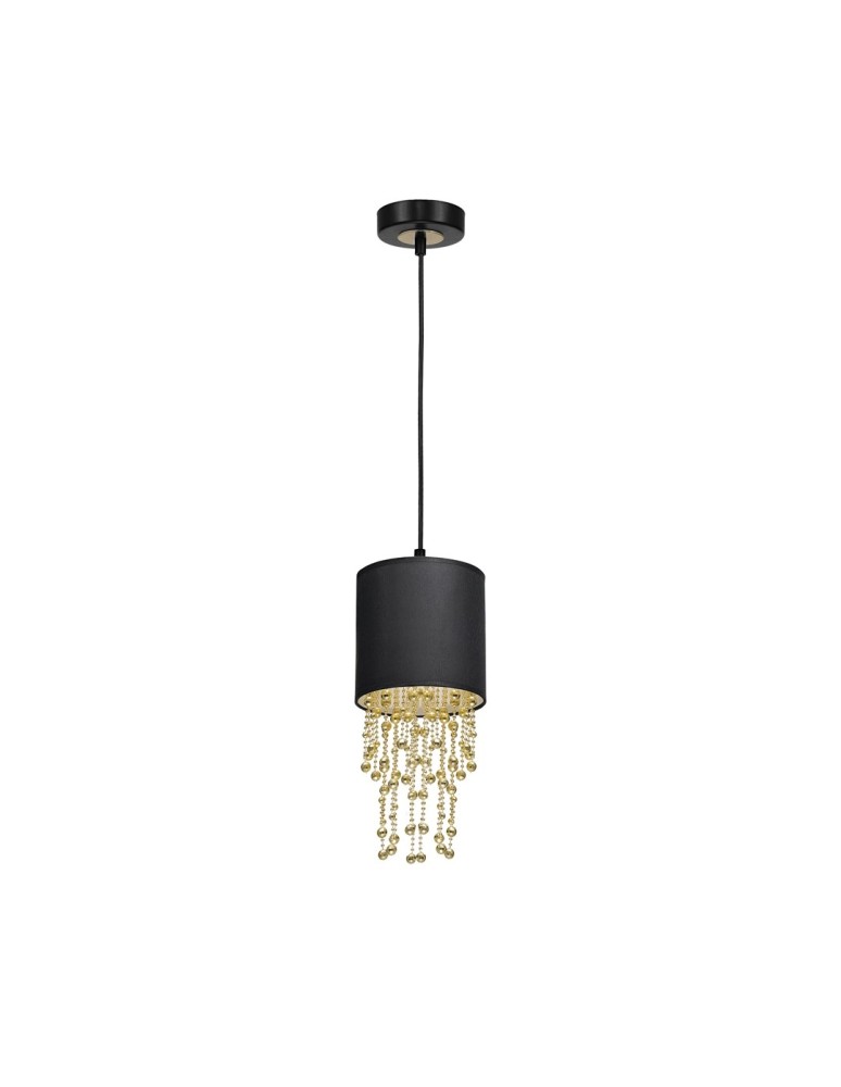 Milagro Lampa wisząca ALMERIA BLACK/GOLD 1xE27 MLP6439 Milagro Lampa wisząca ALMERIA BLACK/GOLD 1xE27 MLP6439