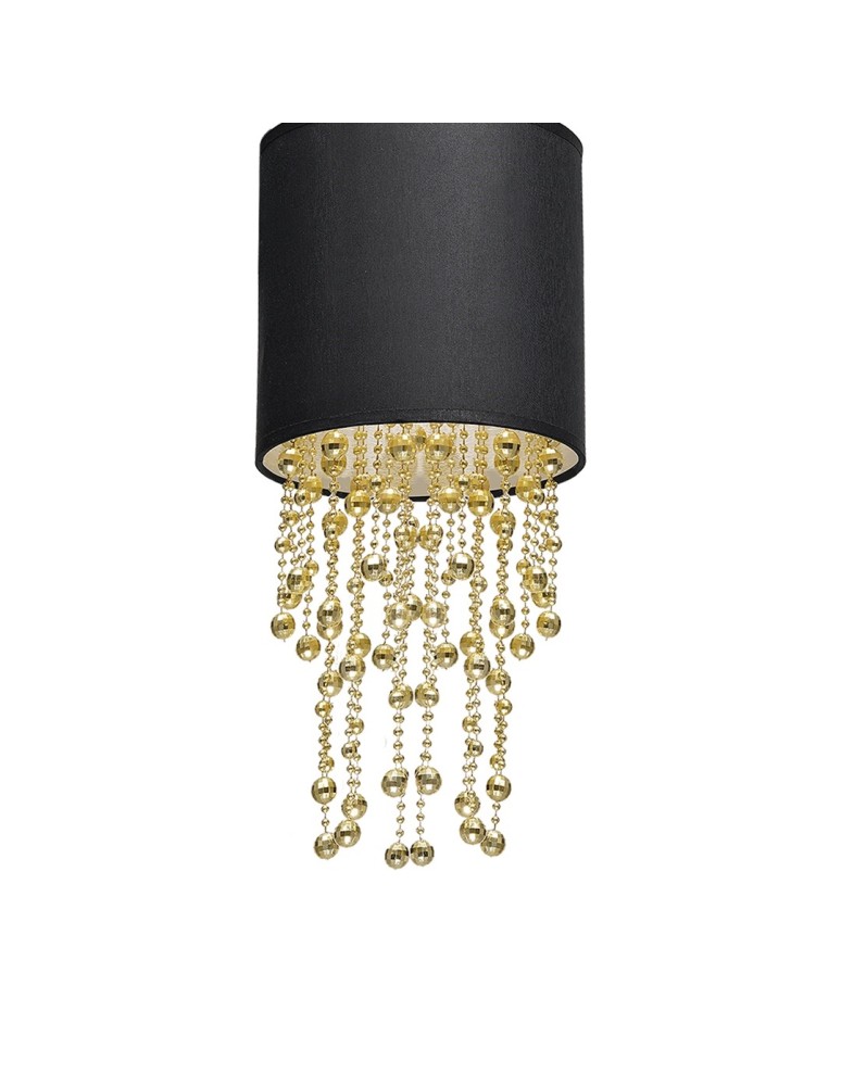 Milagro Lampa wisząca ALMERIA BLACK/GOLD 1xE27 MLP6439 Milagro Lampa wisząca ALMERIA BLACK/GOLD 1xE27 MLP6439