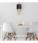 Milagro Lampa wisząca ALMERIA BLACK/GOLD 1xE27 MLP6439 Milagro Lampa wisząca ALMERIA BLACK/GOLD 1xE27 MLP6439