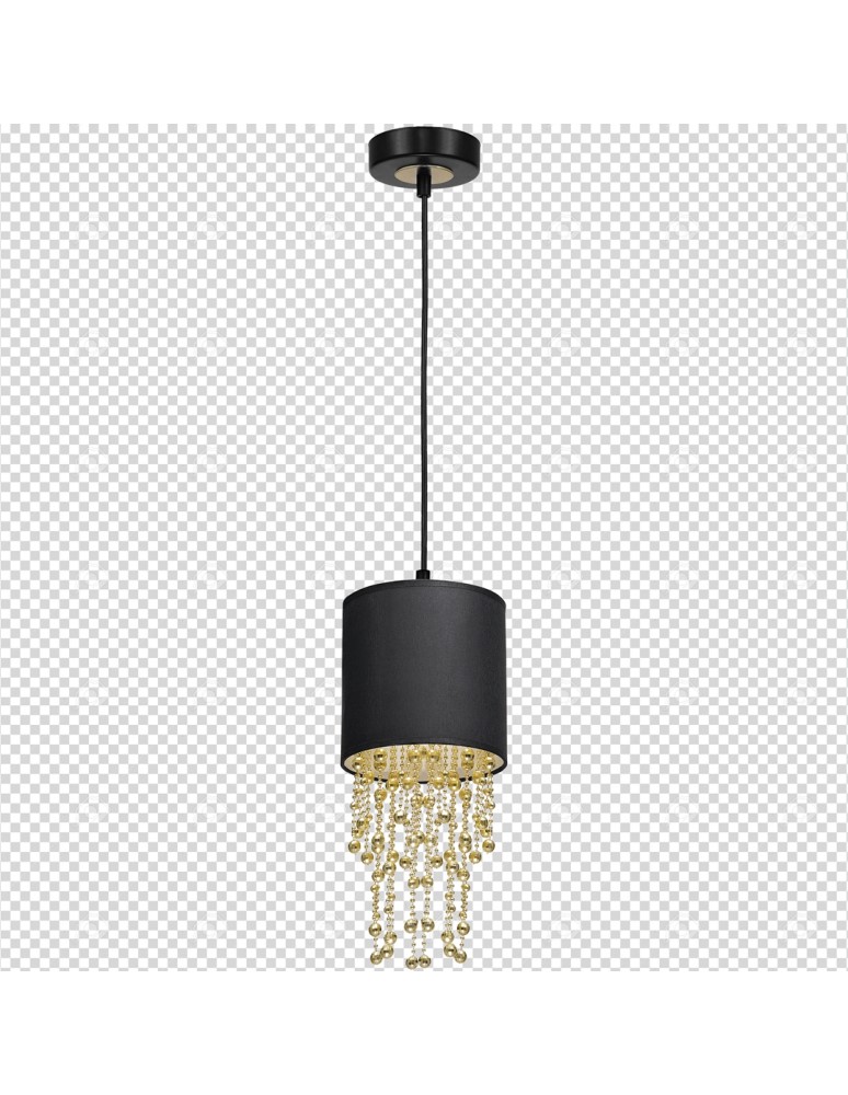 Milagro Lampa wisząca ALMERIA BLACK/GOLD 1xE27 MLP6439 Milagro Lampa wisząca ALMERIA BLACK/GOLD 1xE27 MLP6439