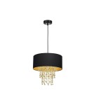 Milagro Lampa wisząca ALMERIA BLACK/GOLD 1xE27 MLP6441 Milagro Lampa wisząca ALMERIA BLACK/GOLD 1xE27 MLP6441