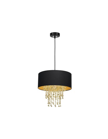 Milagro Lampa wisząca ALMERIA BLACK/GOLD 1xE27 MLP6441 - produkt 2