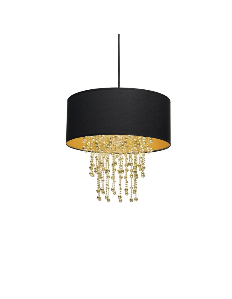 Milagro Lampa wisząca ALMERIA BLACK/GOLD 1xE27 MLP6441 Milagro Lampa wisząca ALMERIA BLACK/GOLD 1xE27 MLP6441