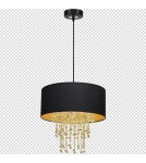 Milagro Lampa wisząca ALMERIA BLACK/GOLD 1xE27 MLP6441 Milagro Lampa wisząca ALMERIA BLACK/GOLD 1xE27 MLP6441