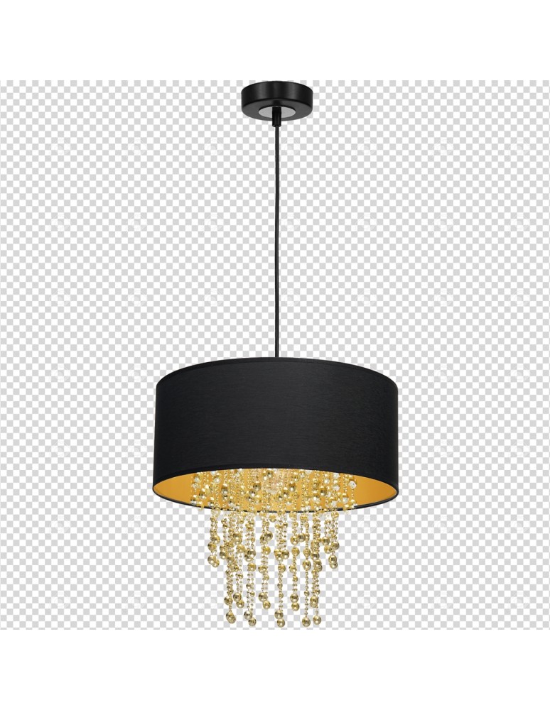 Milagro Lampa wisząca ALMERIA BLACK/GOLD 1xE27 MLP6441 Milagro Lampa wisząca ALMERIA BLACK/GOLD 1xE27 MLP6441