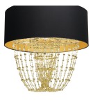 Milagro Lampa wisząca ALMERIA BLACK/GOLD 1xE27 MLP6442 Milagro Lampa wisząca ALMERIA BLACK/GOLD 1xE27 MLP6442