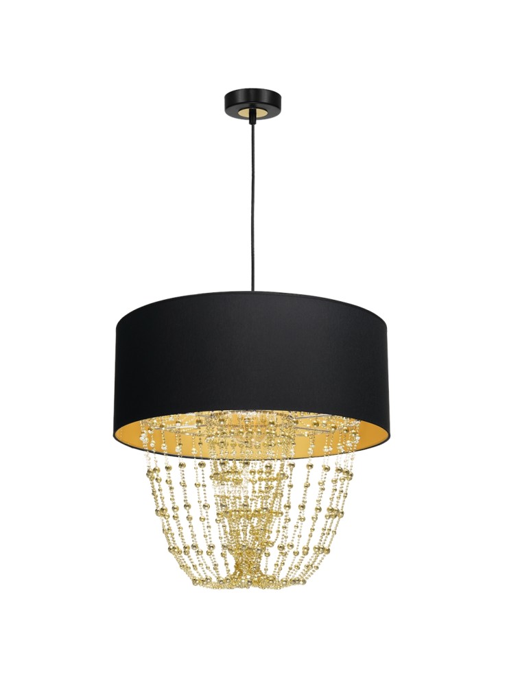 Milagro Lampa wisząca ALMERIA BLACK/GOLD 1xE27 MLP6442 Milagro Lampa wisząca ALMERIA BLACK/GOLD 1xE27 MLP6442