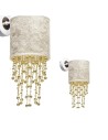 Milagro Kinkiet ALMERIA WHITE/GOLD 1xE27 MLP6443