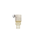 Milagro Kinkiet ALMERIA WHITE/GOLD 1xE27 MLP6443 Milagro Kinkiet ALMERIA WHITE/GOLD 1xE27 MLP6443