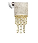 Milagro Kinkiet ALMERIA WHITE/GOLD 1xE27 MLP6443 Milagro Kinkiet ALMERIA WHITE/GOLD 1xE27 MLP6443