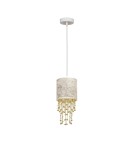 Milagro Lampa wisząca ALMERIA WHITE/GOLD 1xE27 MLP6444 Milagro Lampa wisząca ALMERIA WHITE/GOLD 1xE27 MLP6444