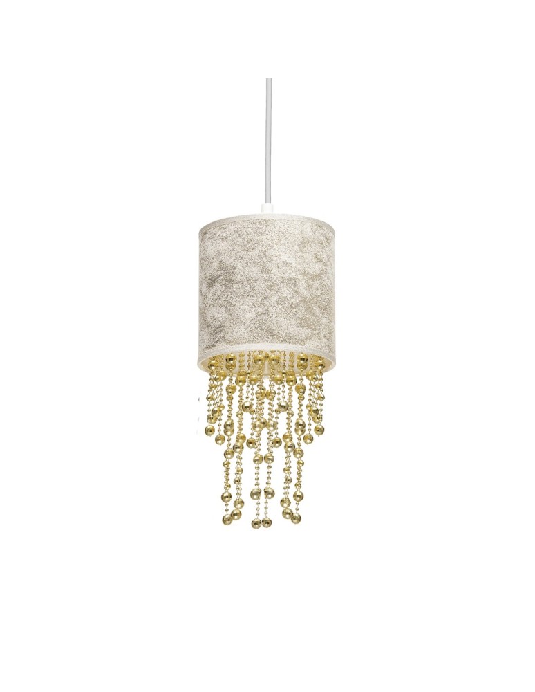 Milagro Lampa wisząca ALMERIA WHITE/GOLD 1xE27 MLP6444 Milagro Lampa wisząca ALMERIA WHITE/GOLD 1xE27 MLP6444