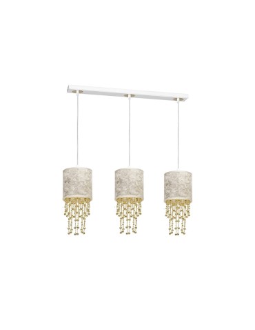 Milagro Lampa wisząca ALMERIA WHITE/GOLD 3xE27 MLP6445 - produkt 2