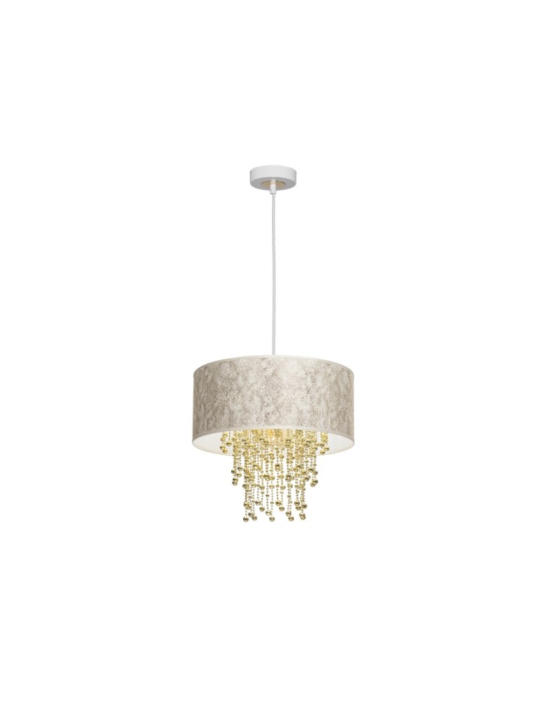 Milagro Lampa wisząca ALMERIA WHITE/GOLD 1xE27 MLP6446 Milagro Lampa wisząca ALMERIA WHITE/GOLD 1xE27 MLP6446