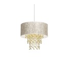 Milagro Lampa wisząca ALMERIA WHITE/GOLD 1xE27 MLP6446 Milagro Lampa wisząca ALMERIA WHITE/GOLD 1xE27 MLP6446
