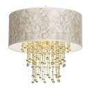 Milagro Lampa wisząca ALMERIA WHITE/GOLD 1xE27 MLP6446 Milagro Lampa wisząca ALMERIA WHITE/GOLD 1xE27 MLP6446