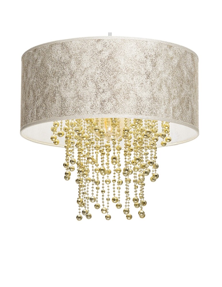 Milagro Lampa wisząca ALMERIA WHITE/GOLD 1xE27 MLP6446 Milagro Lampa wisząca ALMERIA WHITE/GOLD 1xE27 MLP6446