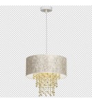 Milagro Lampa wisząca ALMERIA WHITE/GOLD 1xE27 MLP6446 Milagro Lampa wisząca ALMERIA WHITE/GOLD 1xE27 MLP6446
