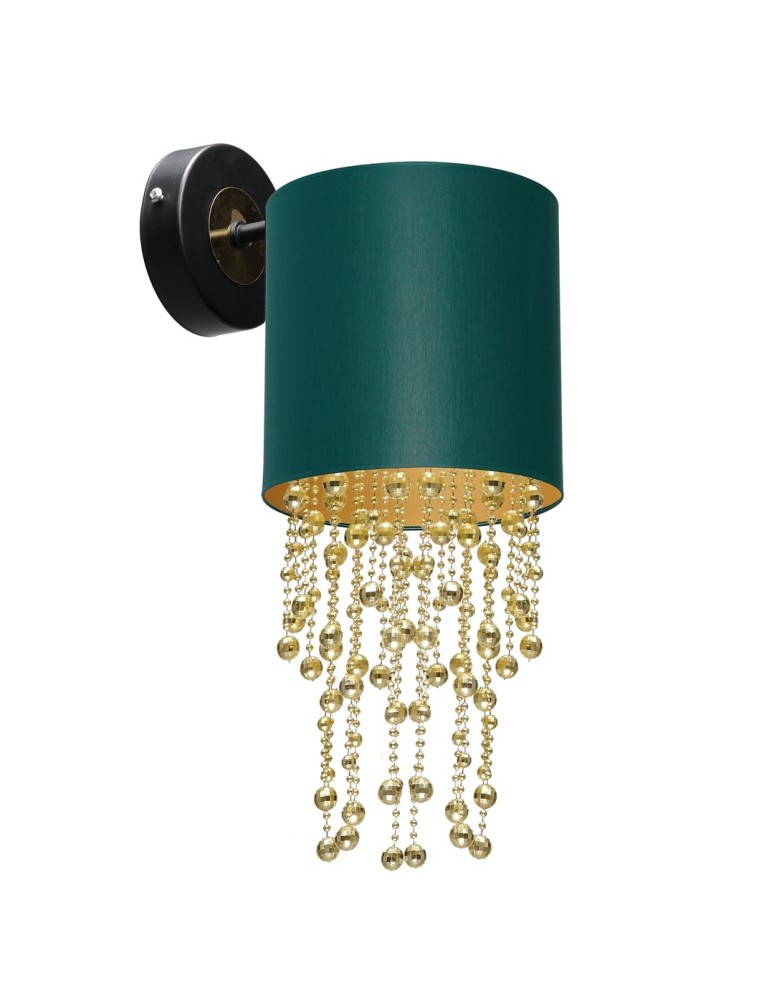 Milagro Kinkiet ALMERIA GREEN/GOLD 1xE27 MLP6448 Milagro Kinkiet ALMERIA GREEN/GOLD 1xE27 MLP6448