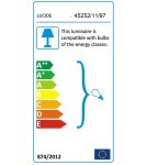 Kinkiety na wysięgniku - LUCIDE HONORE 1x40W E14 230V 45252/11/97 Kinkiet - produkt 6