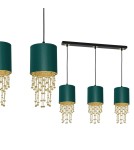 Milagro Lampa wisząca ALMERIA GREEN/GOLD 3xE27 MLP64500 Milagro Lampa wisząca ALMERIA GREEN/GOLD 3xE27 MLP64500