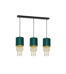 Milagro Lampa wisząca ALMERIA GREEN/GOLD 3xE27 MLP64500 Milagro Lampa wisząca ALMERIA GREEN/GOLD 3xE27 MLP64500