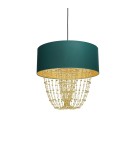 Milagro Lampa wisząca ALMERIA GREEN/GOLD 1xE27 MLP6452 Milagro Lampa wisząca ALMERIA GREEN/GOLD 1xE27 MLP6452